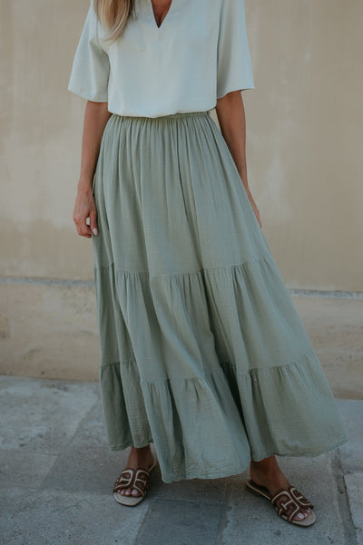 Favilla skirt I Olive - Wild Souls by JV® - Skirts