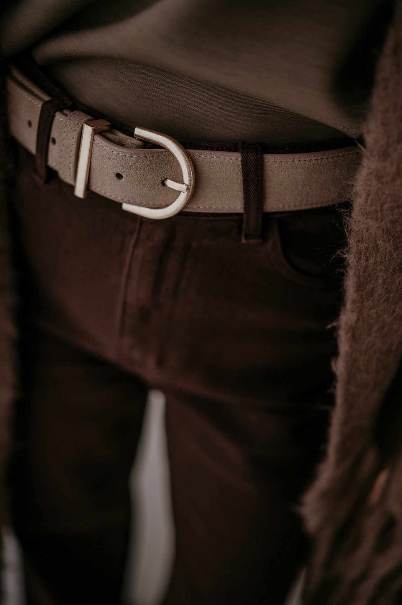 Ferreo belt I Taupe - Wild Souls by JV® - Belts