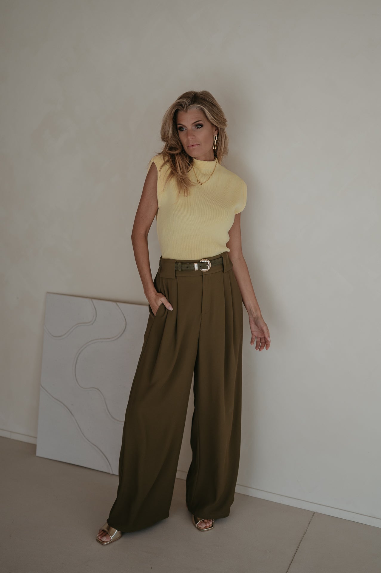 Fiaccola trousers I Khaki - Wild Souls by JV® - Trousers