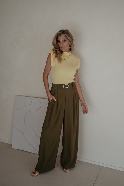 Fiaccola trousers I Khaki - Wild Souls by JV® - Trousers