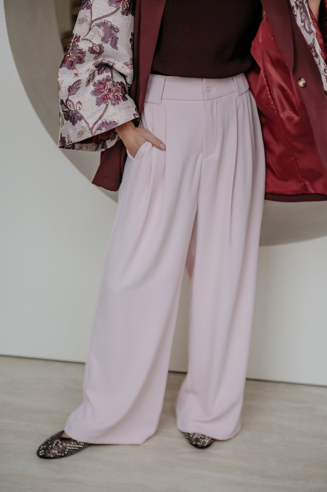 Fiaccola trousers I Powder Rose - Wild Souls by JV® - Trousers