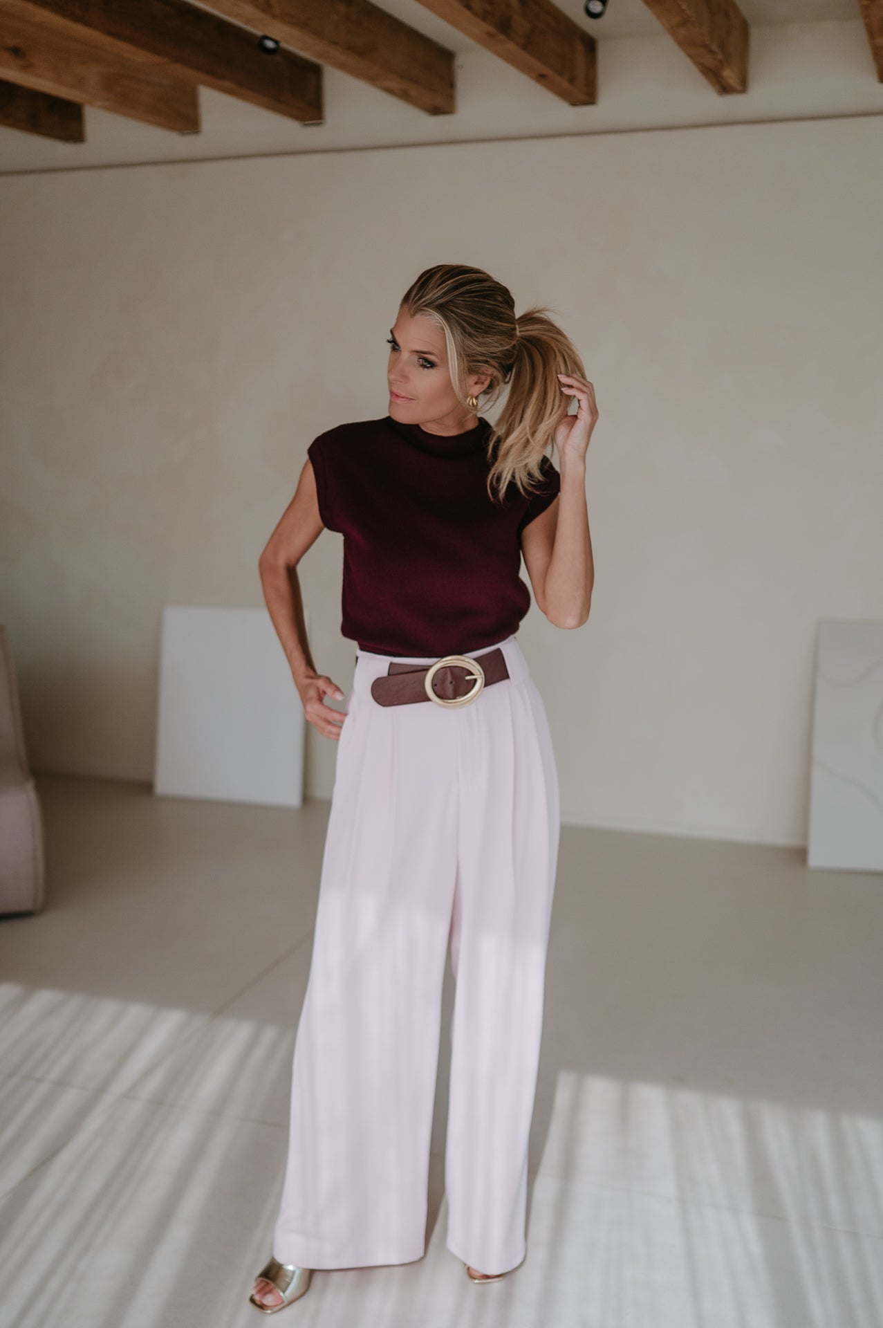 Fiaccola trousers I Powder Rose - Wild Souls by JV® - Trousers