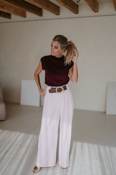 Fiaccola trousers I Powder Rose - Wild Souls by JV® - Trousers