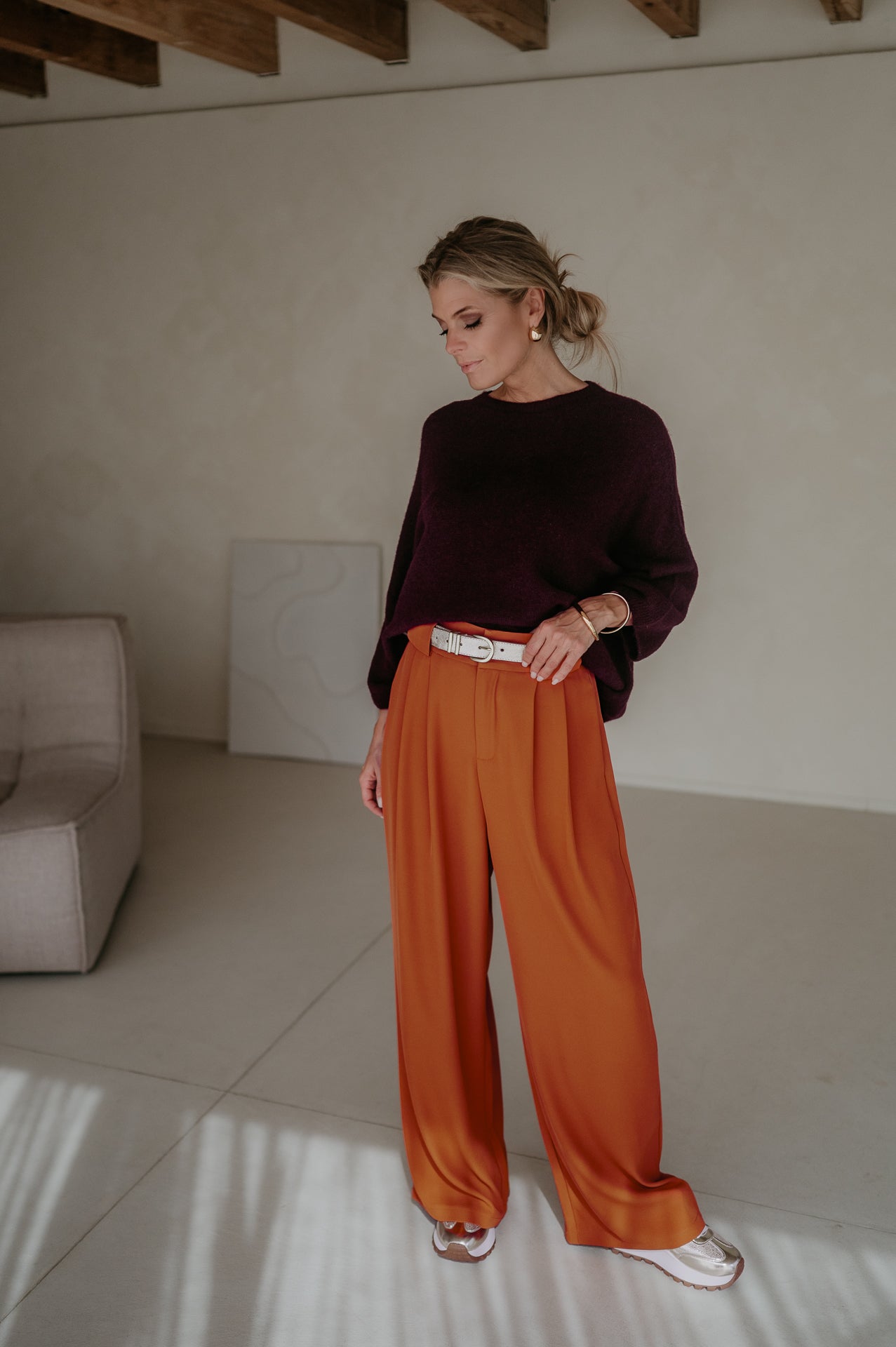Fiaccola trousers I Terracotta - Wild Souls by JV® - Trousers