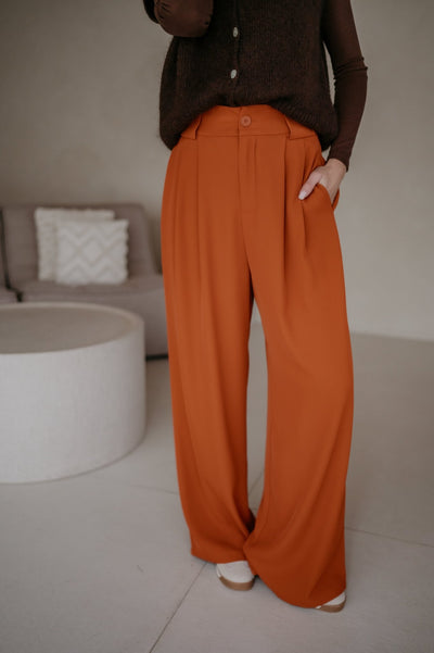 Fiaccola trousers I Terracotta - Wild Souls by JV® - Trousers