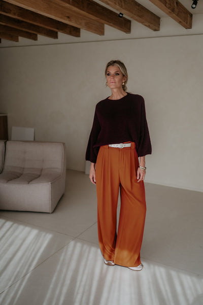 Fiaccola trousers I Terracotta - Wild Souls by JV® - Trousers