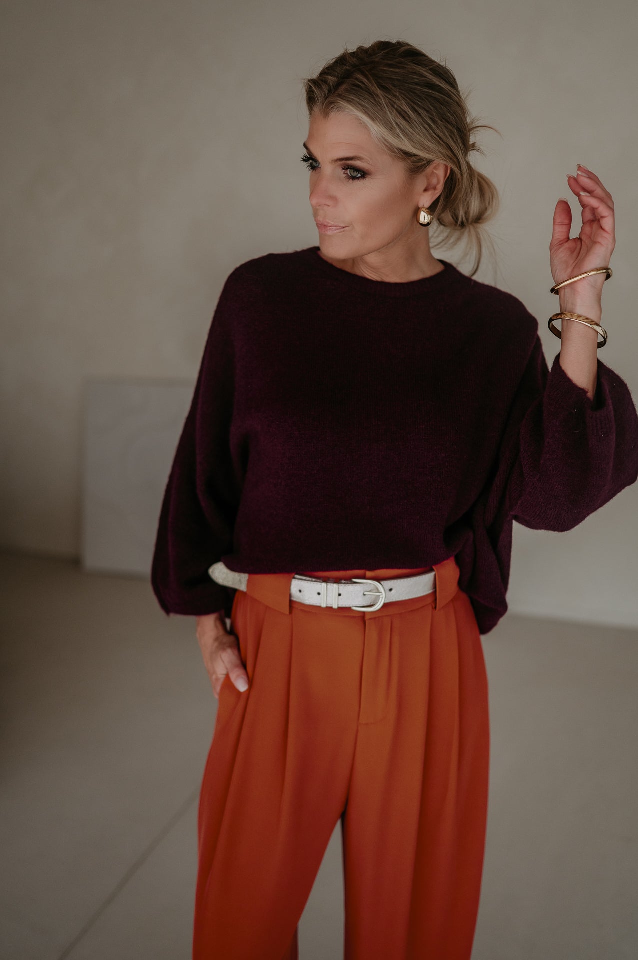 Fiaccola trousers I Terracotta - Wild Souls by JV® - Trousers