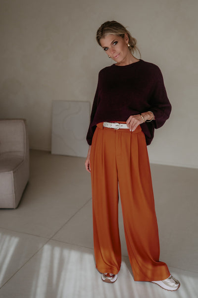 Fiaccola trousers I Terracotta - Wild Souls by JV® - Trousers