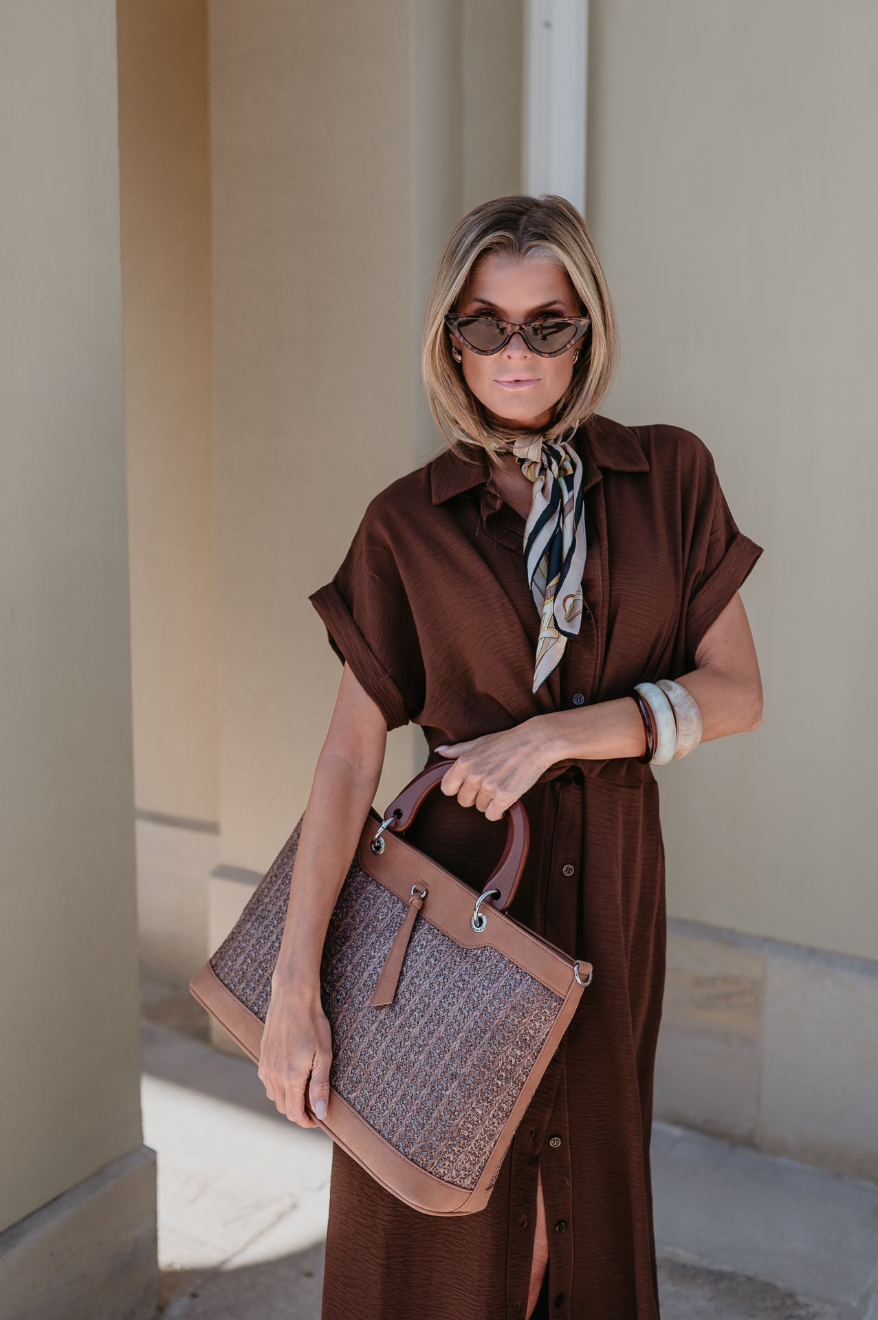 Fiele sunglasses I Brown - Wild Souls by JV® - Sunglasses
