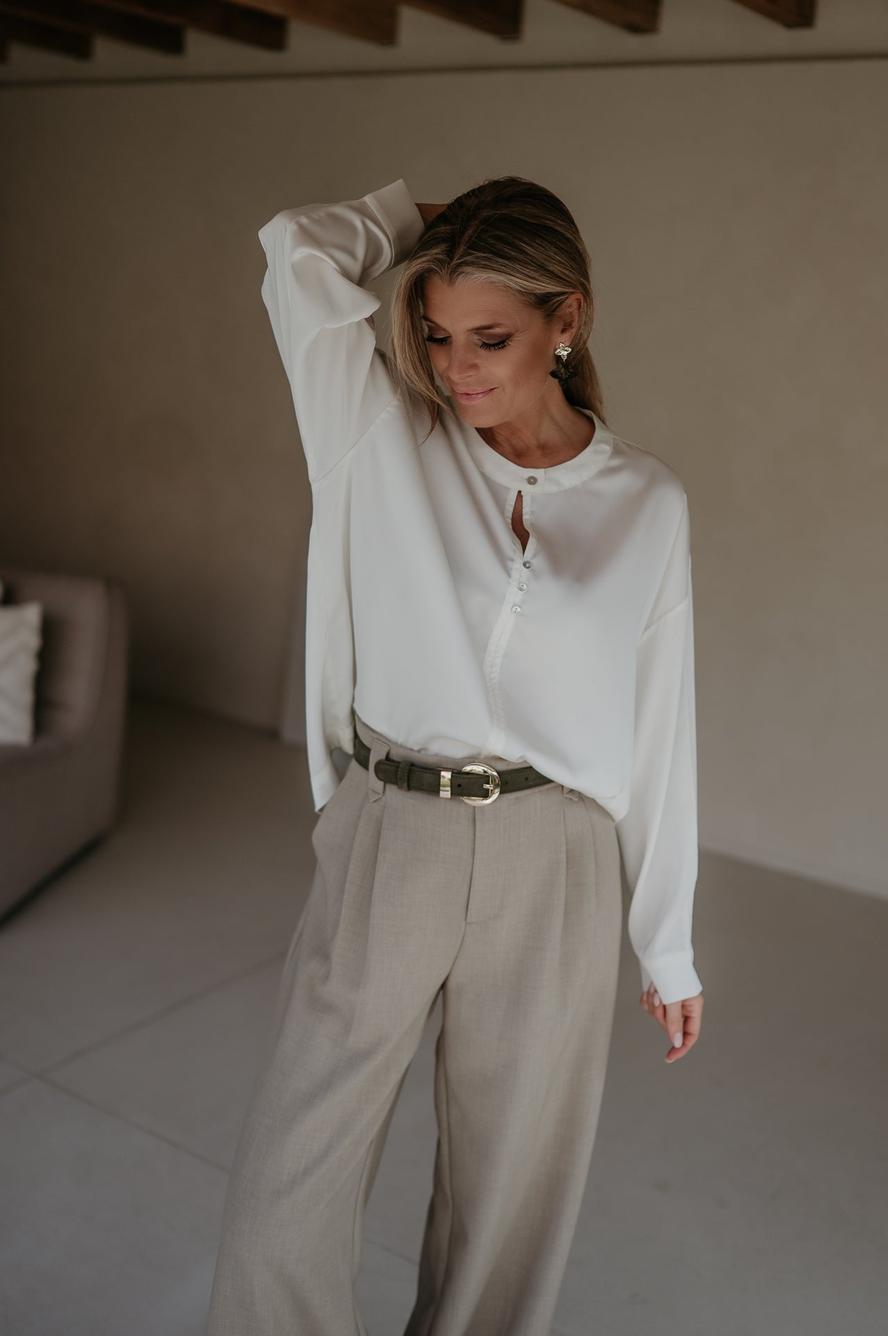 Fiera blouse I Ecru - Wild Souls by JV® - Blouses