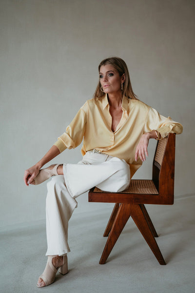 Fissa blouse I Yellow - Wild Souls by JV® - Blouses