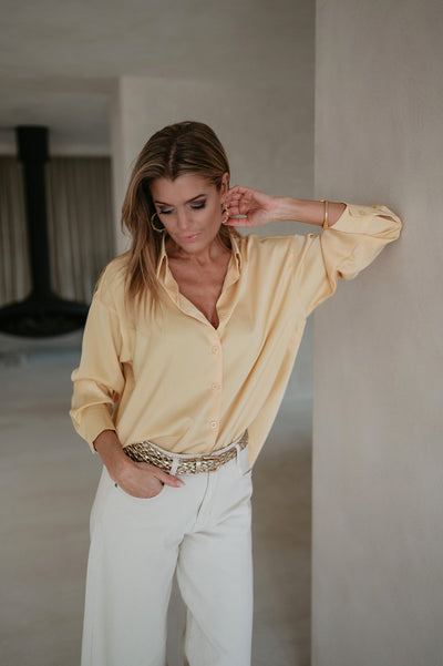 Fissa blouse I Yellow - Wild Souls by JV® - Blouses