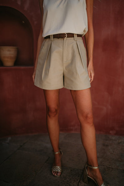 Fosco short I Beige - Wild Souls by JV® - Shorts