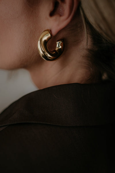 Fragoroso earrings I Gold - Wild Souls by JV® - Earrings