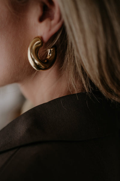 Fragoroso earrings I Gold - Wild Souls by JV® - Earrings