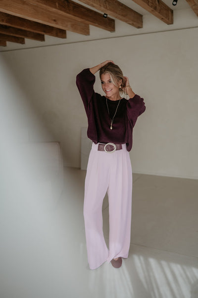 Frana knit I Burgundy - Wild Souls by JV® - Knits