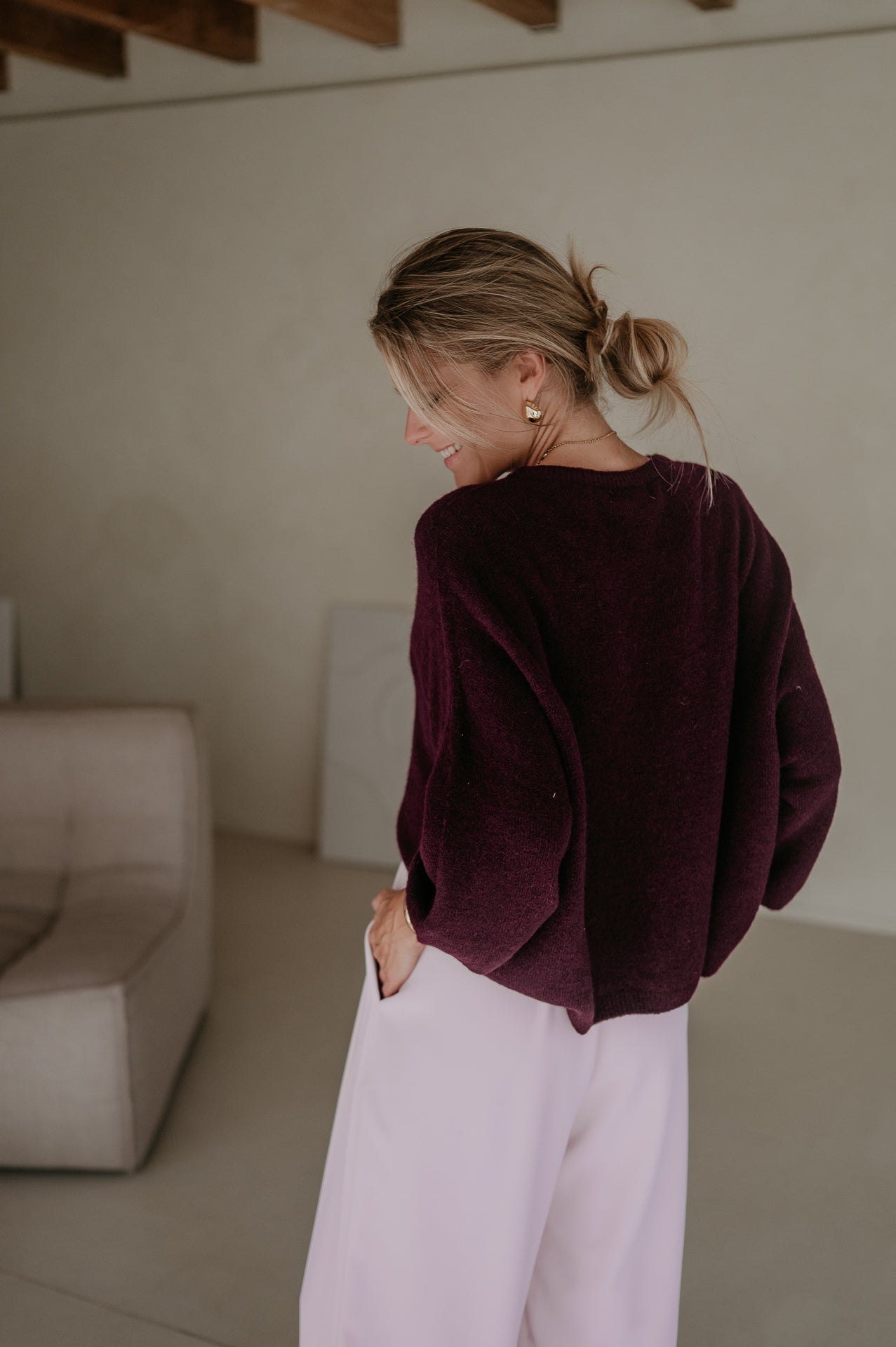 Frana knit I Burgundy - Wild Souls by JV® - Knits