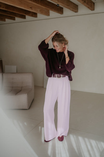 Frana knit I Burgundy - Wild Souls by JV® - Knits