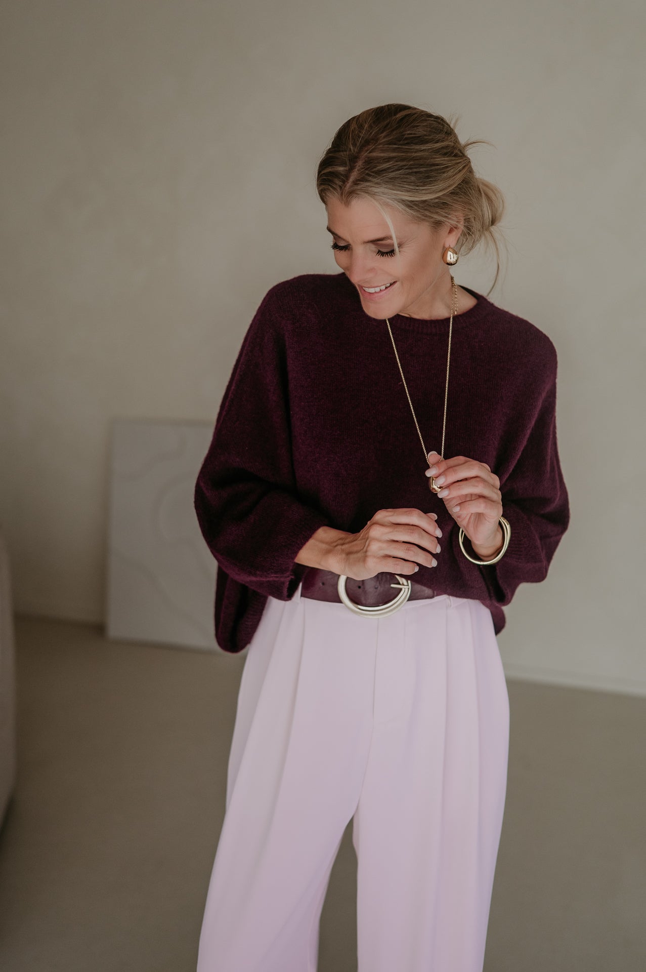 Frana knit I Burgundy - Wild Souls by JV® - Knits
