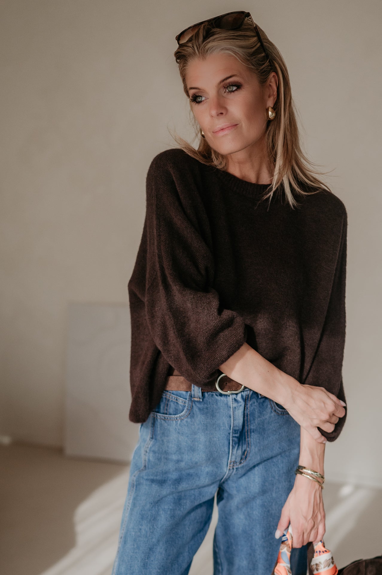 Frana knit I Chocolate Brown - Wild Souls by JV® - Knits