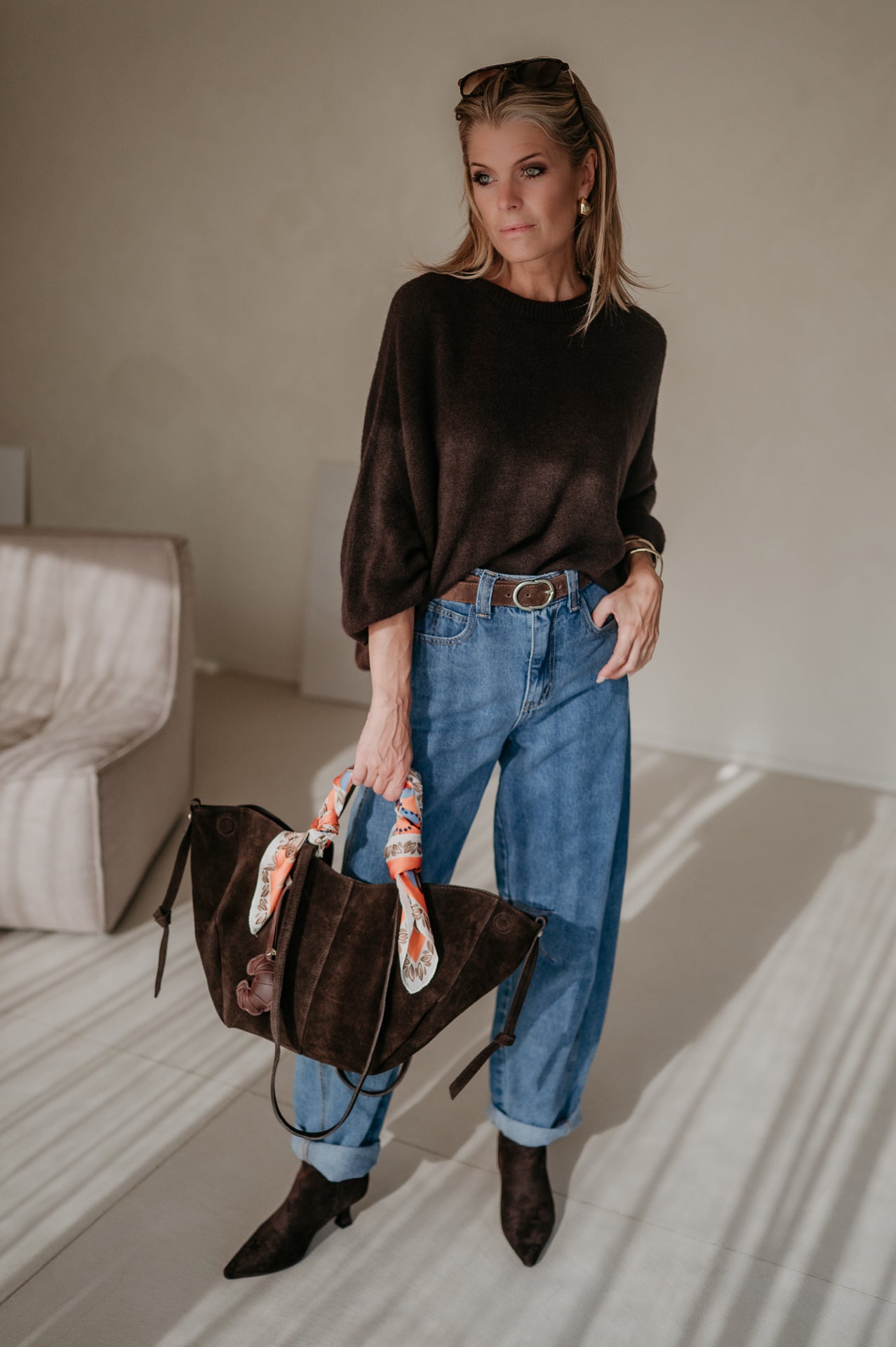 Frana knit I Chocolate Brown - Wild Souls by JV® - Knits