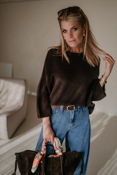 Frana knit I Chocolate Brown - Wild Souls by JV® - Knits