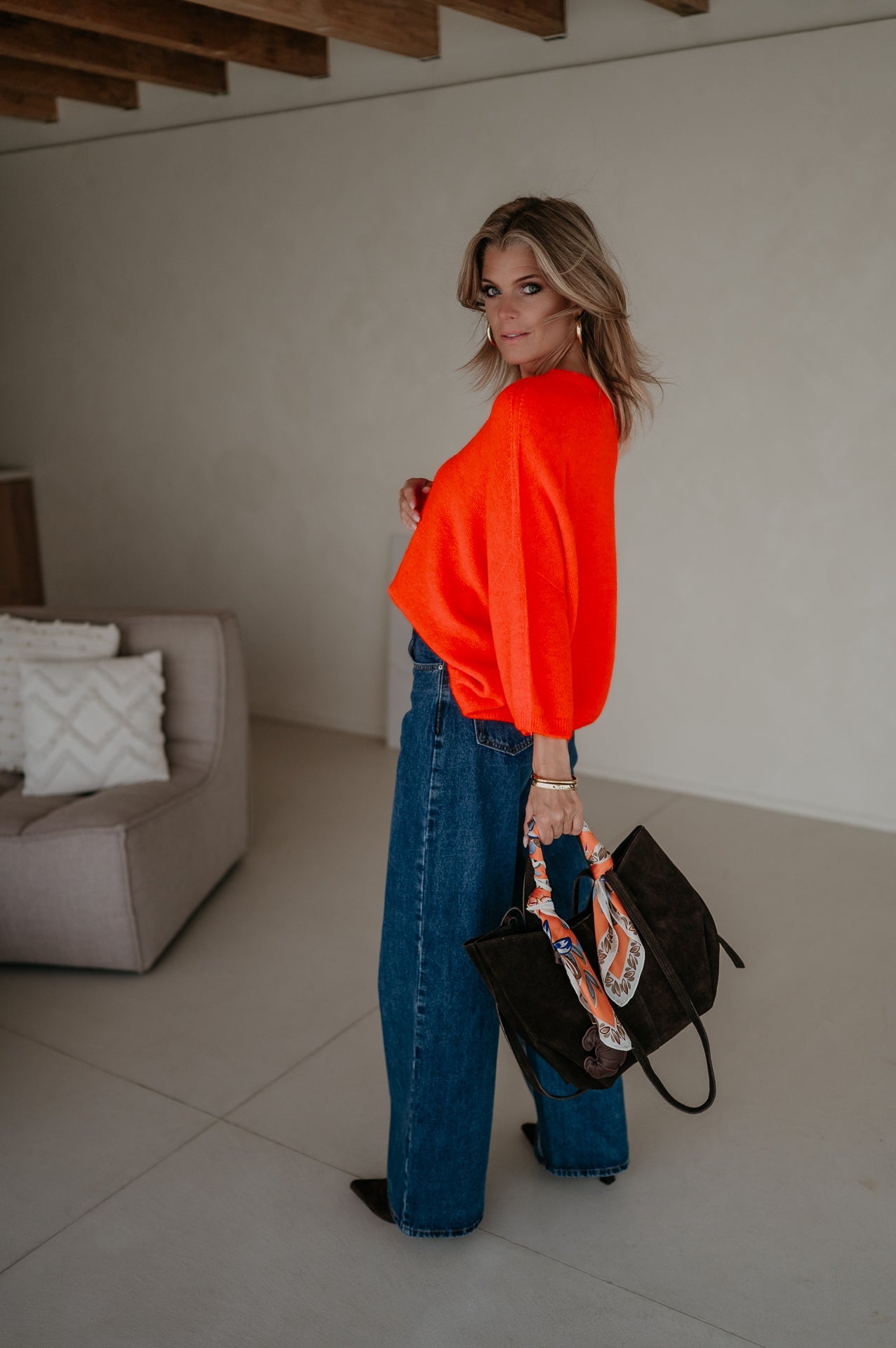 Frana knit I Orange - Wild Souls by JV® - Knits