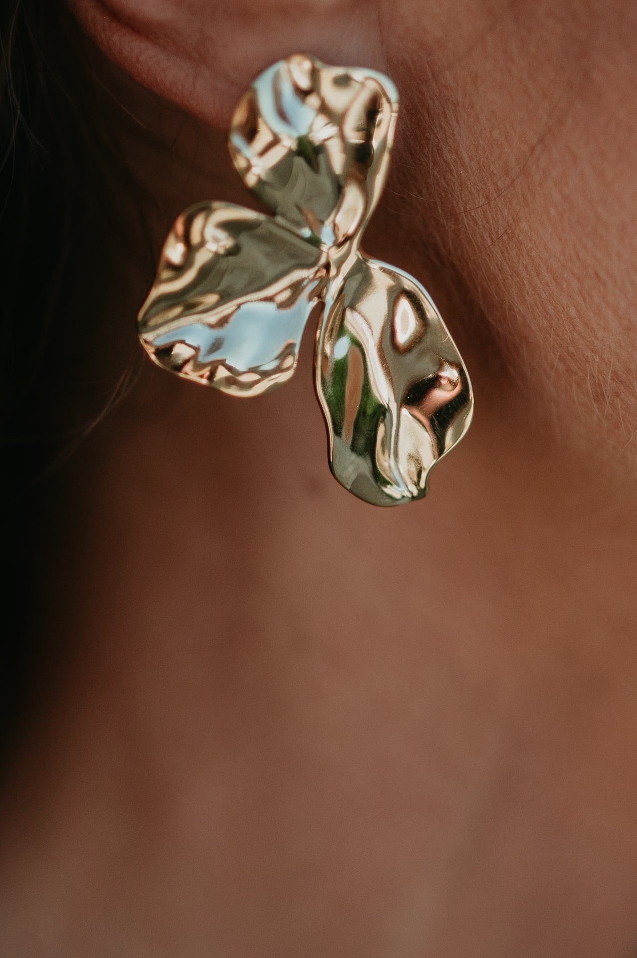 Fugace earrings I Gold - Wild Souls by JV® - Earrings