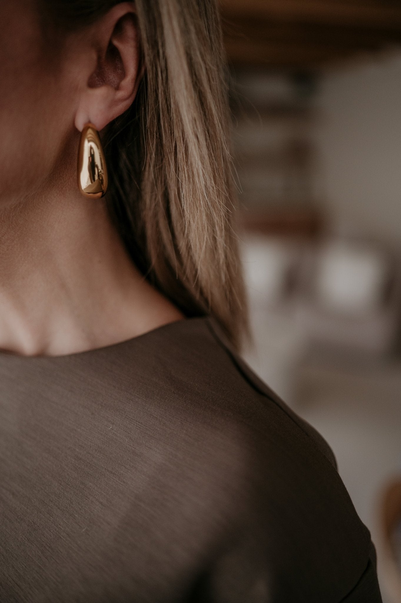 Fusione earrings I Gold - Wild Souls by JV® - Earrings