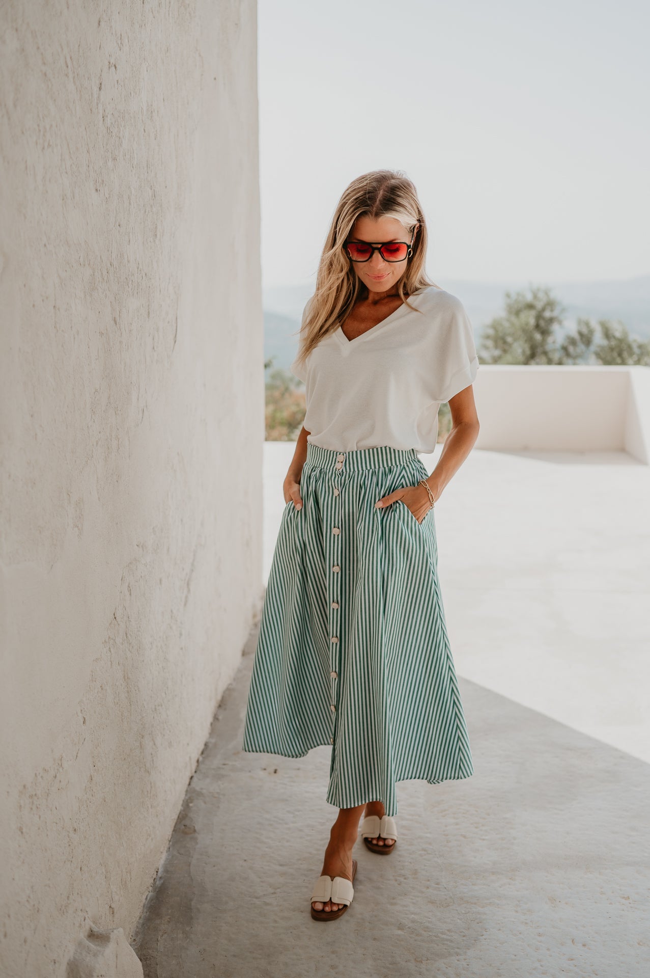 Gabbia skirt I Green - Wild Souls by JV® - Skirts