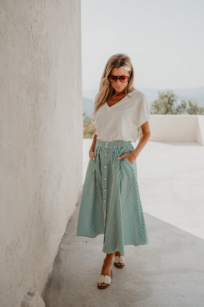 Gabbia skirt I Green - Wild Souls by JV® - Skirts