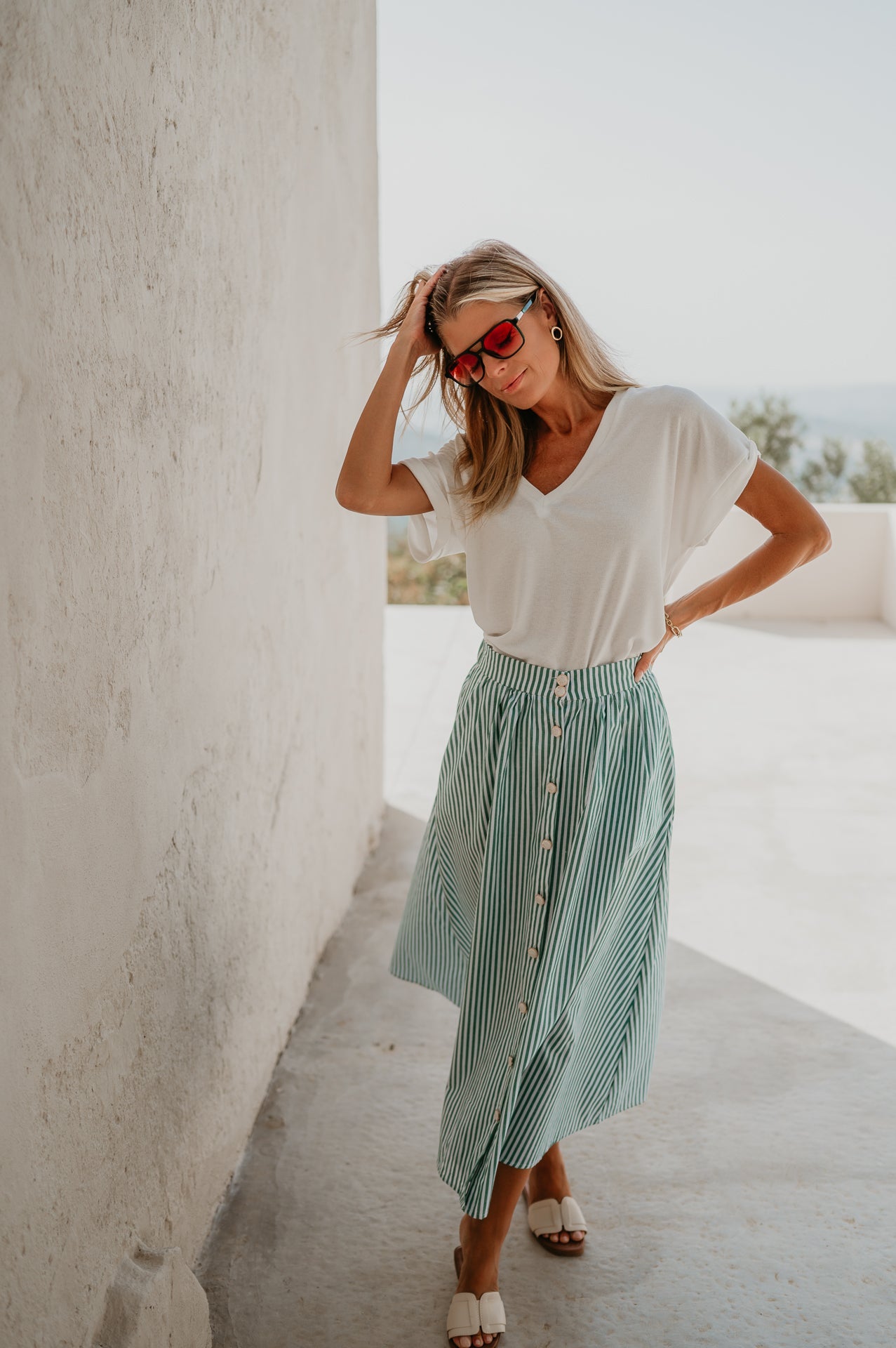 Gabbia skirt I Green - Wild Souls by JV® - Skirts