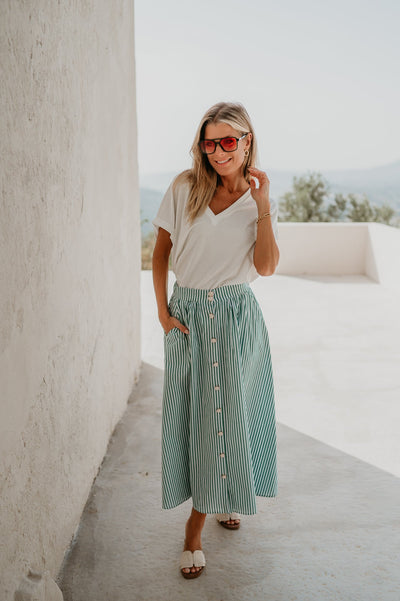 Gabbia skirt I Green - Wild Souls by JV® - Skirts