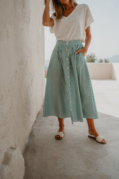 Gabbia skirt I Green - Wild Souls by JV® - Skirts