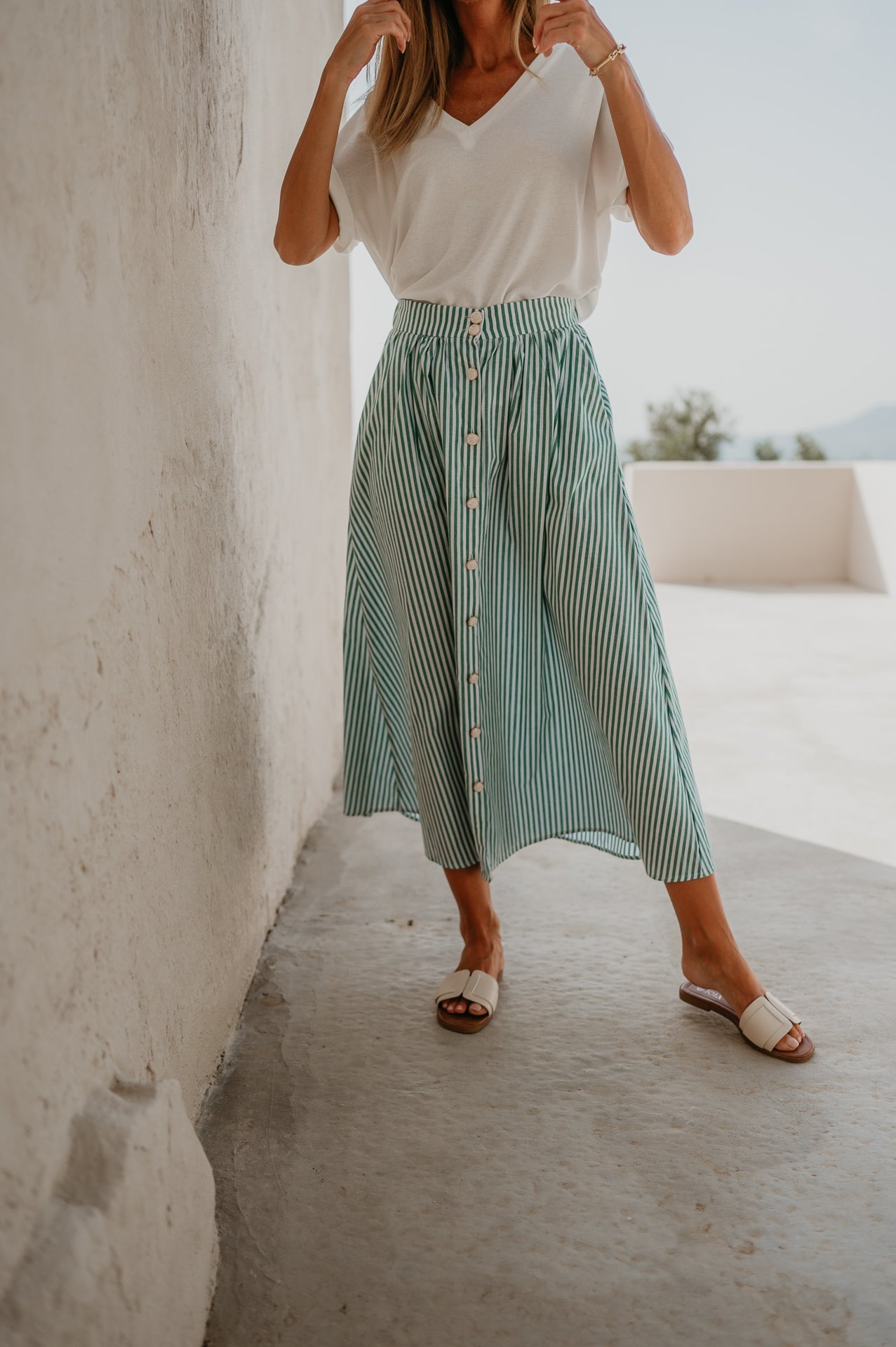 Gabbia skirt I Green - Wild Souls by JV® - Skirts
