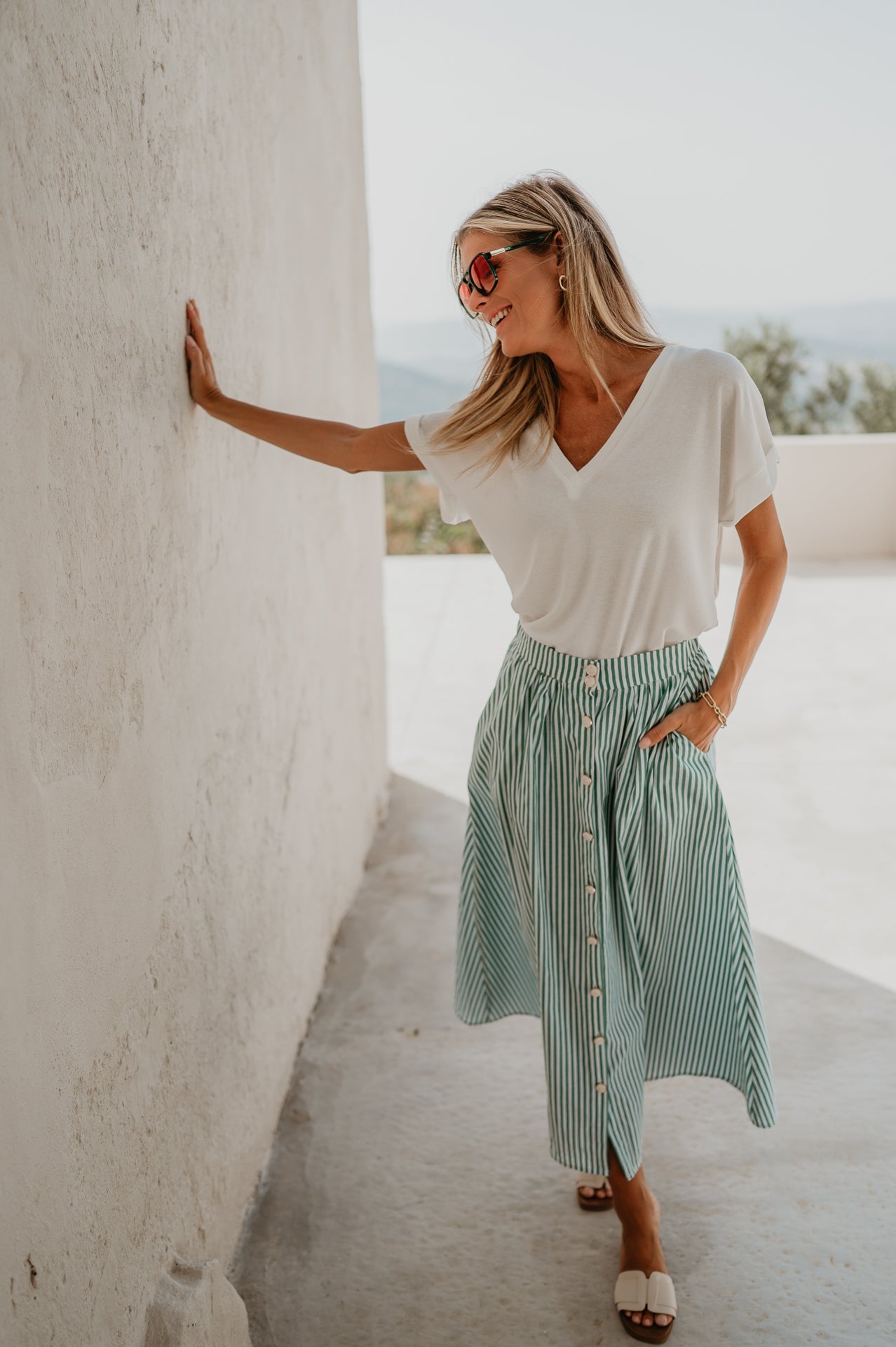 Gabbia skirt I Green - Wild Souls by JV® - Skirts