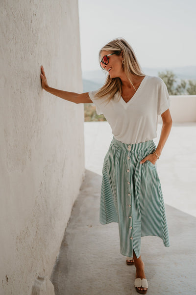 Gabbia skirt I Green - Wild Souls by JV® - Skirts