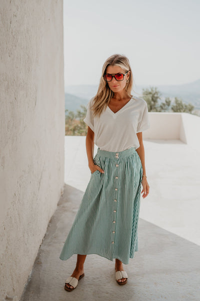 Gabbia skirt I Green - Wild Souls by JV® - Skirts