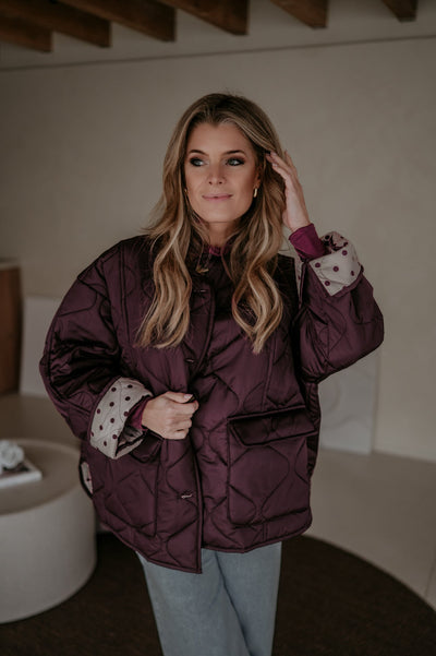 Gedria jacket I Burgundy - Wild Souls by JV® - 