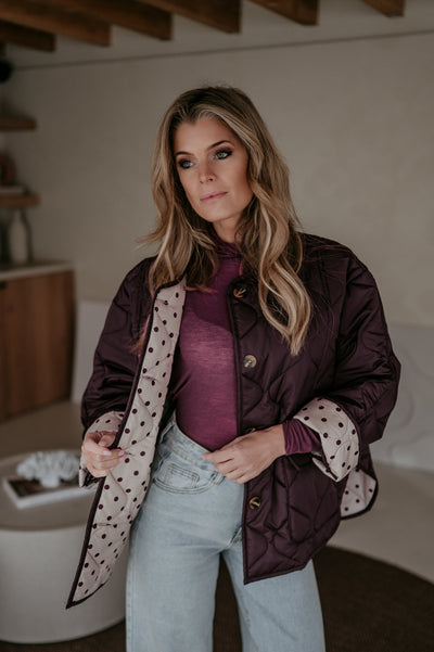 Gedria jacket I Burgundy - Wild Souls by JV® - 