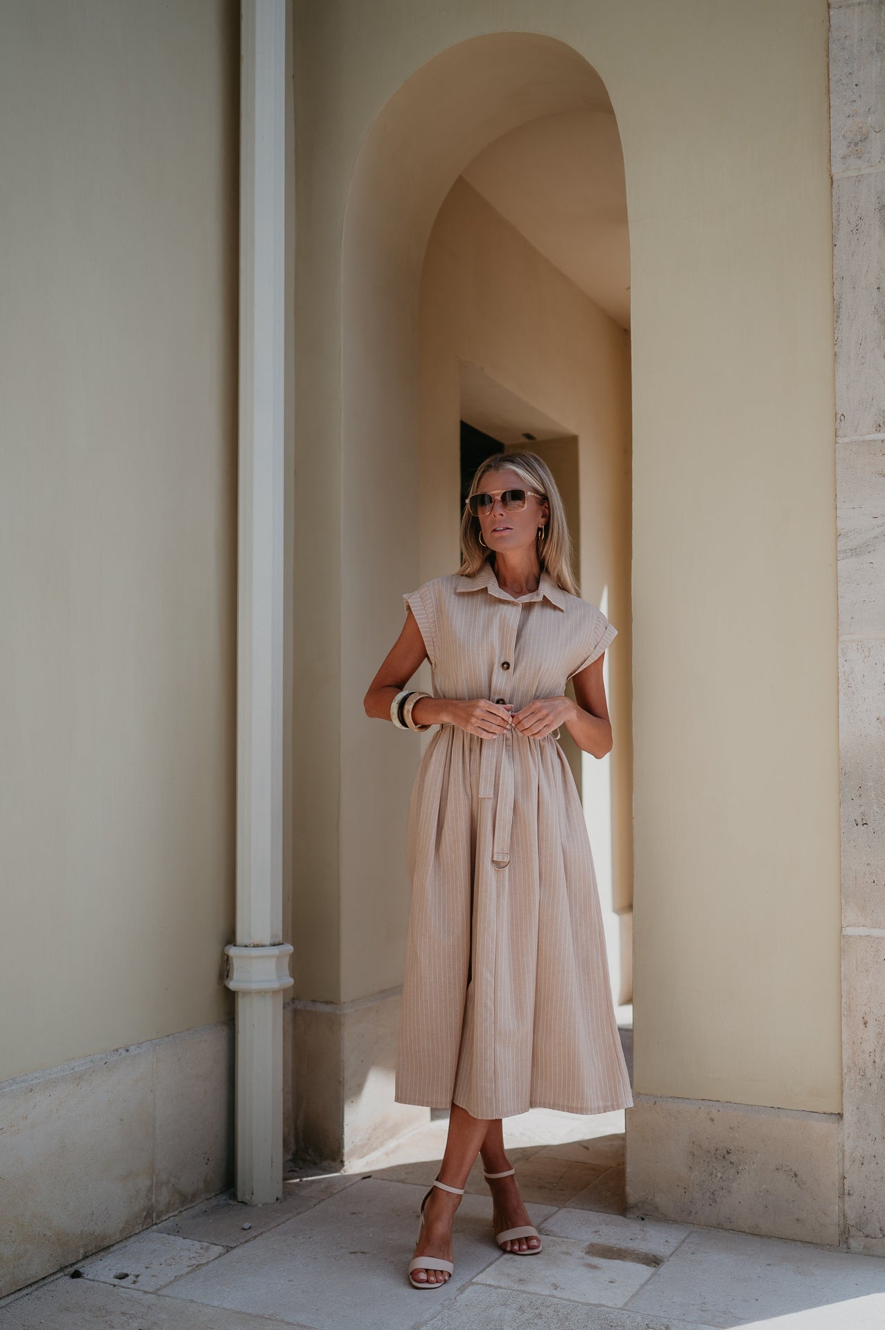 Gelato dress I Beige - Wild Souls by JV® - Dresses
