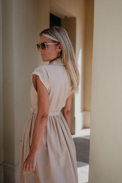 Gelato dress I Beige - Wild Souls by JV® - Dresses