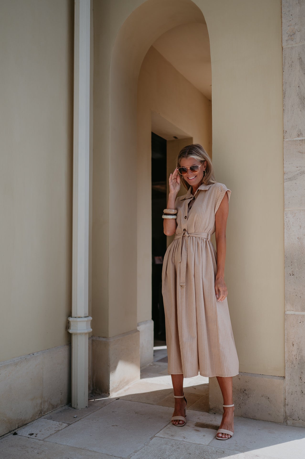 Gelato dress I Beige - Wild Souls by JV® - Dresses