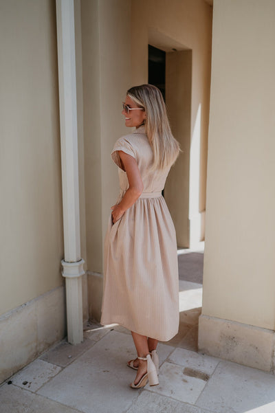Gelato dress I Beige - Wild Souls by JV® - Dresses