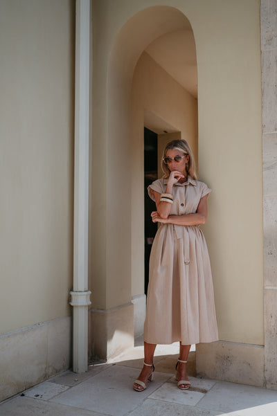 Gelato dress I Beige - Wild Souls by JV® - Dresses