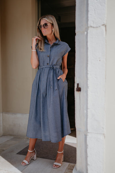 Gelato dress I Navy Blue - Wild Souls by JV® - Dresses
