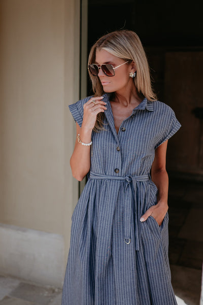Gelato dress I Navy Blue - Wild Souls by JV® - Dresses