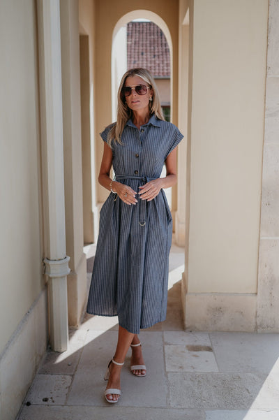 Gelato dress I Navy Blue - Wild Souls by JV® - Dresses