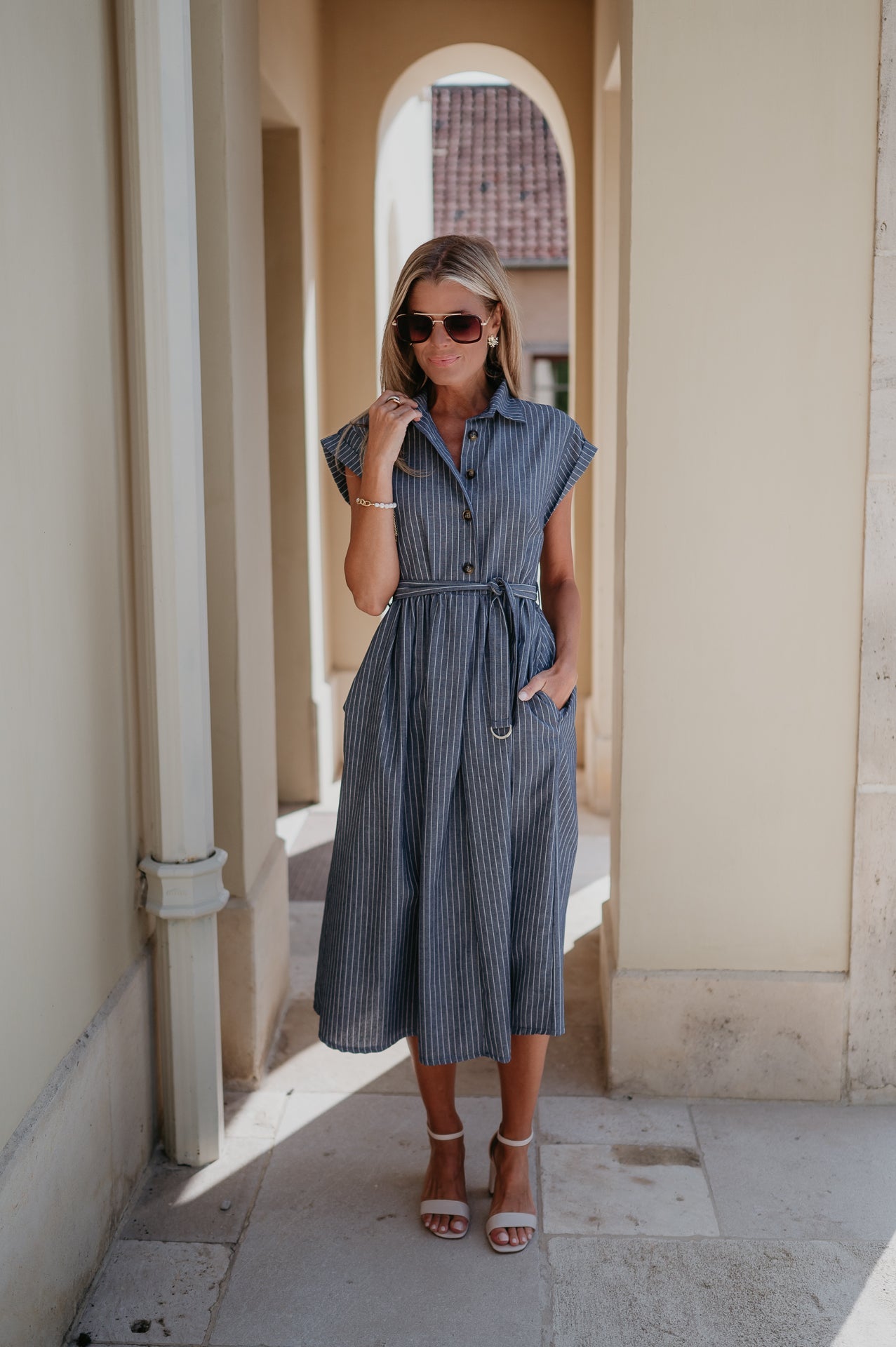 Gelato dress I Navy Blue - Wild Souls by JV® - Dresses