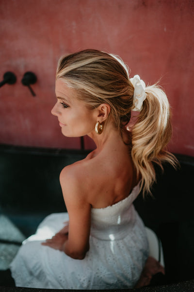 Gemere scrunchie I Ecru - Wild Souls by JV® - Scrunchies